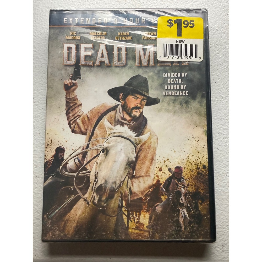 Dead Men DVD Extended 3 Hour Version Ric Maddox Western Movie New Sealed 2017